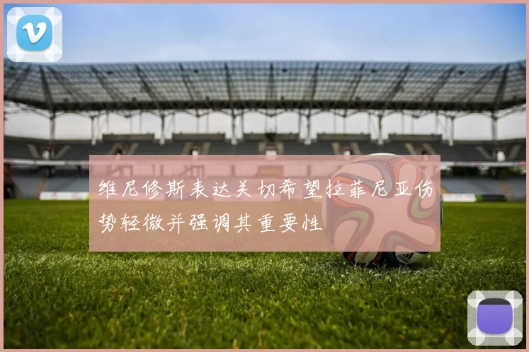 维尼修斯表达关切希望拉菲尼亚伤势轻微并强调其重要性